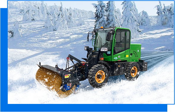 柴油掃雪機